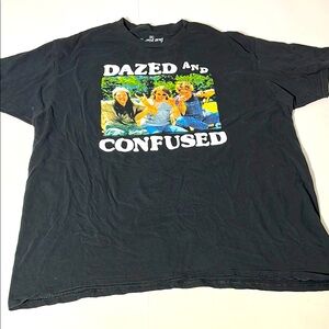 Dazed and Confused Black Graphic T-Shirt Mens XL